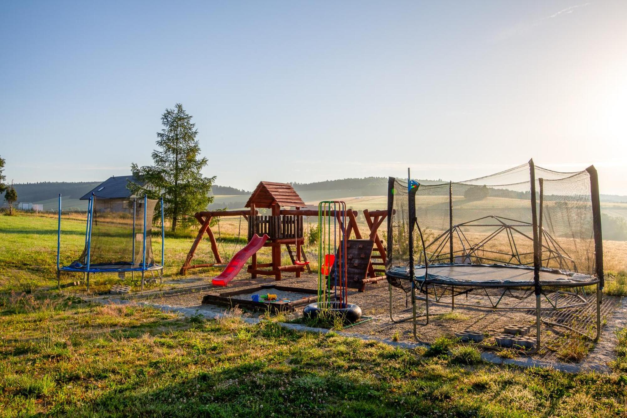 Polana Piorun Domki Wakacyjne W Beskidach Krynica Zdroj Buitenkant foto