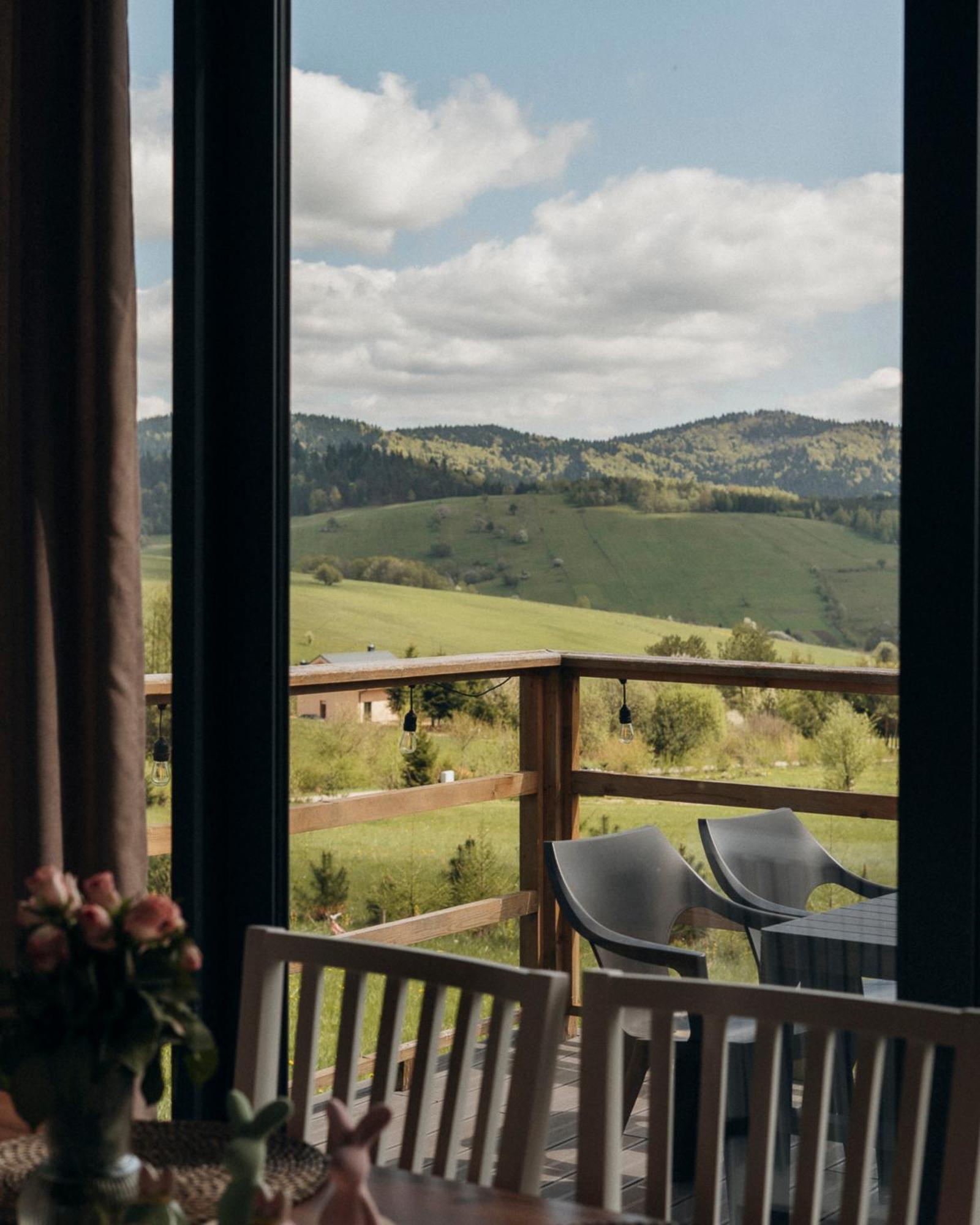 Polana Piorun Domki Wakacyjne W Beskidach Krynica Zdroj Buitenkant foto