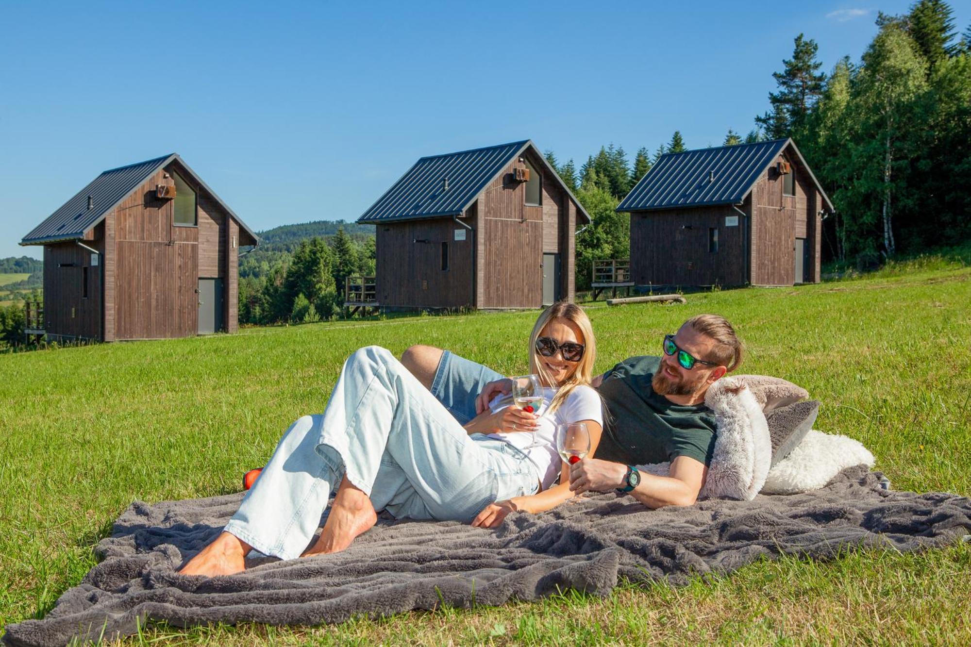 Polana Piorun Domki Wakacyjne W Beskidach Krynica Zdroj Buitenkant foto
