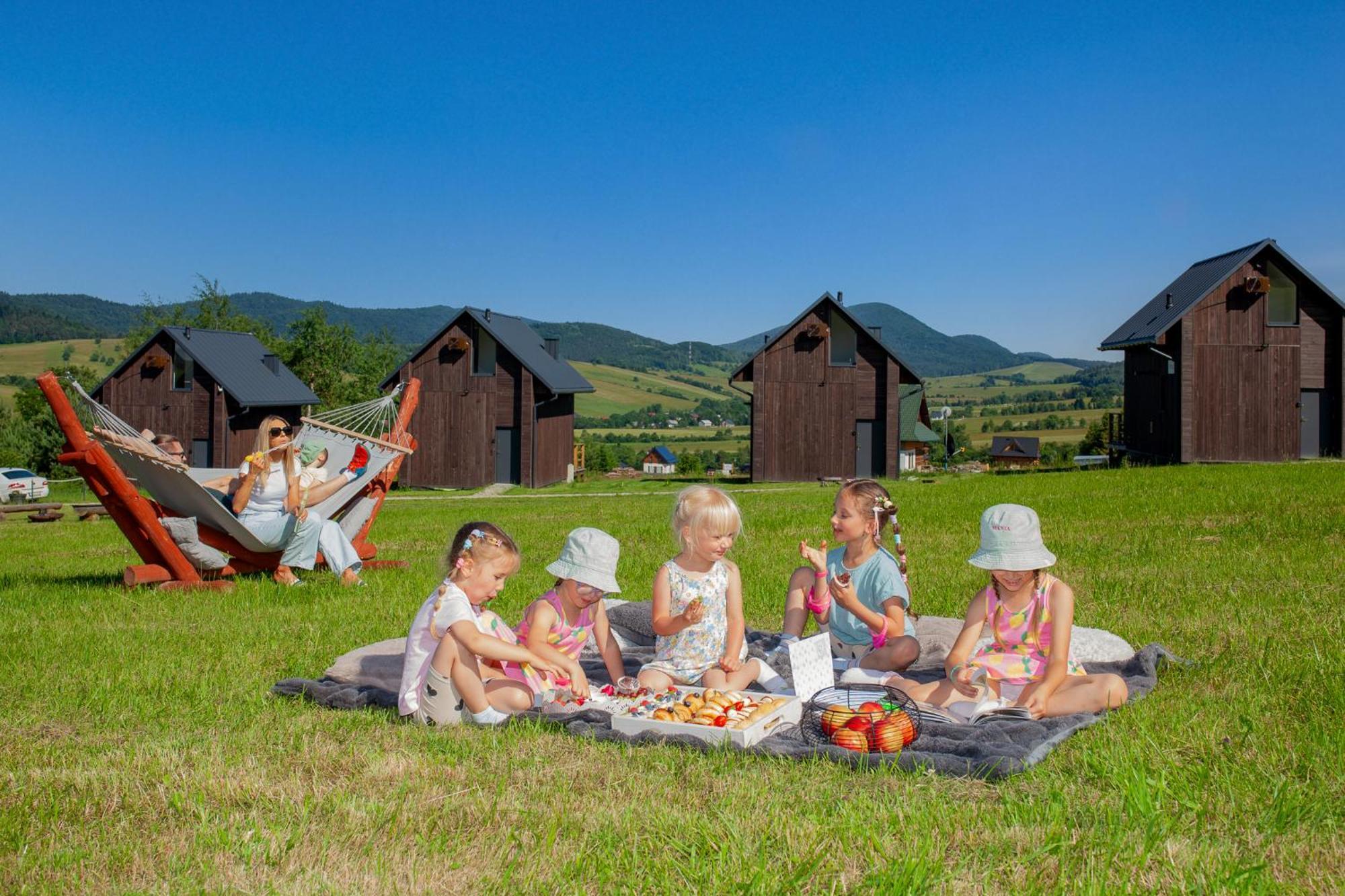 Polana Piorun Domki Wakacyjne W Beskidach Krynica Zdroj Buitenkant foto